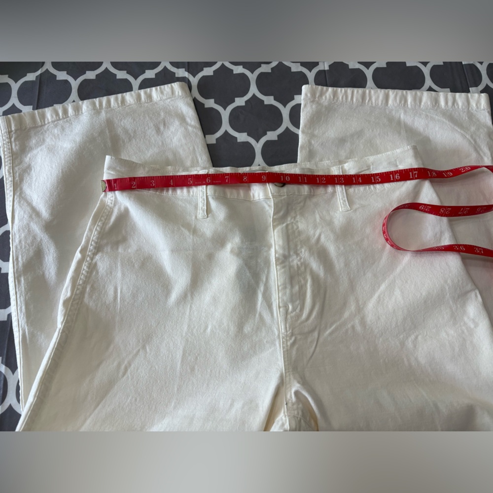 J. Crew Slim Wide Leg Cotton and Modal Wide Leg Pants NWT - Picture 10 of 12